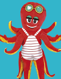 Fish, Marine Life Mascot Costumes